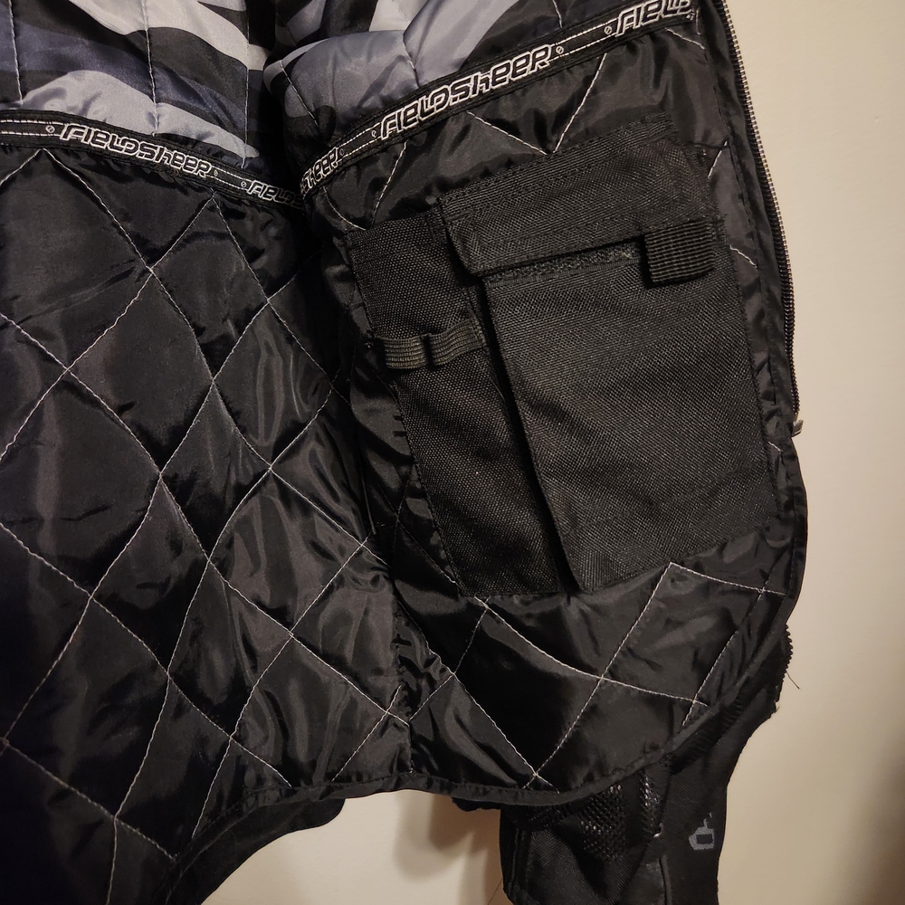 Black Performance Motorcycle Jacket - image 8